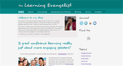 Desktop Screenshot of learningevangelist.com